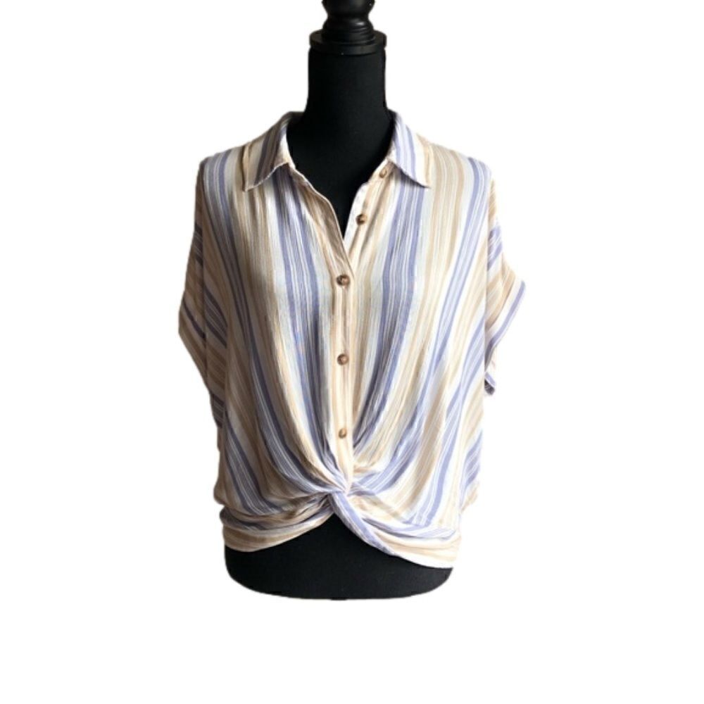 Stripes Button Up Shirt - Picture 4 of 9